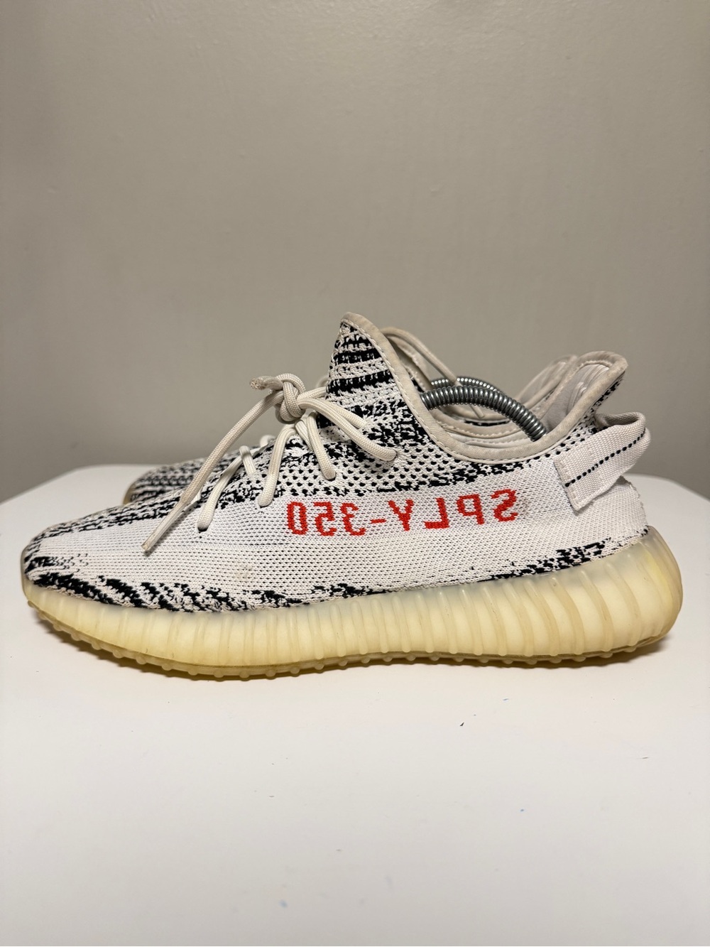 Adidas Yeezy Boost 350 V2 Zebra White/Core Black CP9654 Sneakers Men’s US 10.5